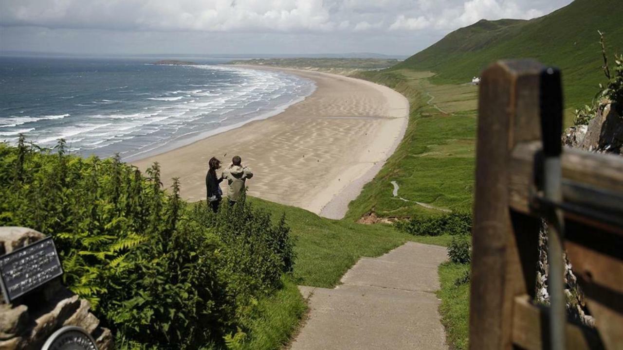 Little Hill Cottage, Rhossili Swansea Zewnętrze zdjęcie